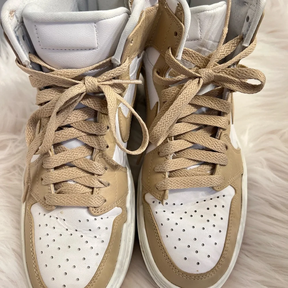 Air Jordan 1 elevate high white dessert tan color - Picture 3 of 11